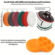 🔧 12-Piece Power Scrub Kit