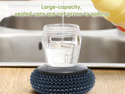 🧽 Comfort Grip Soap Dispensing Kitchen Scrub