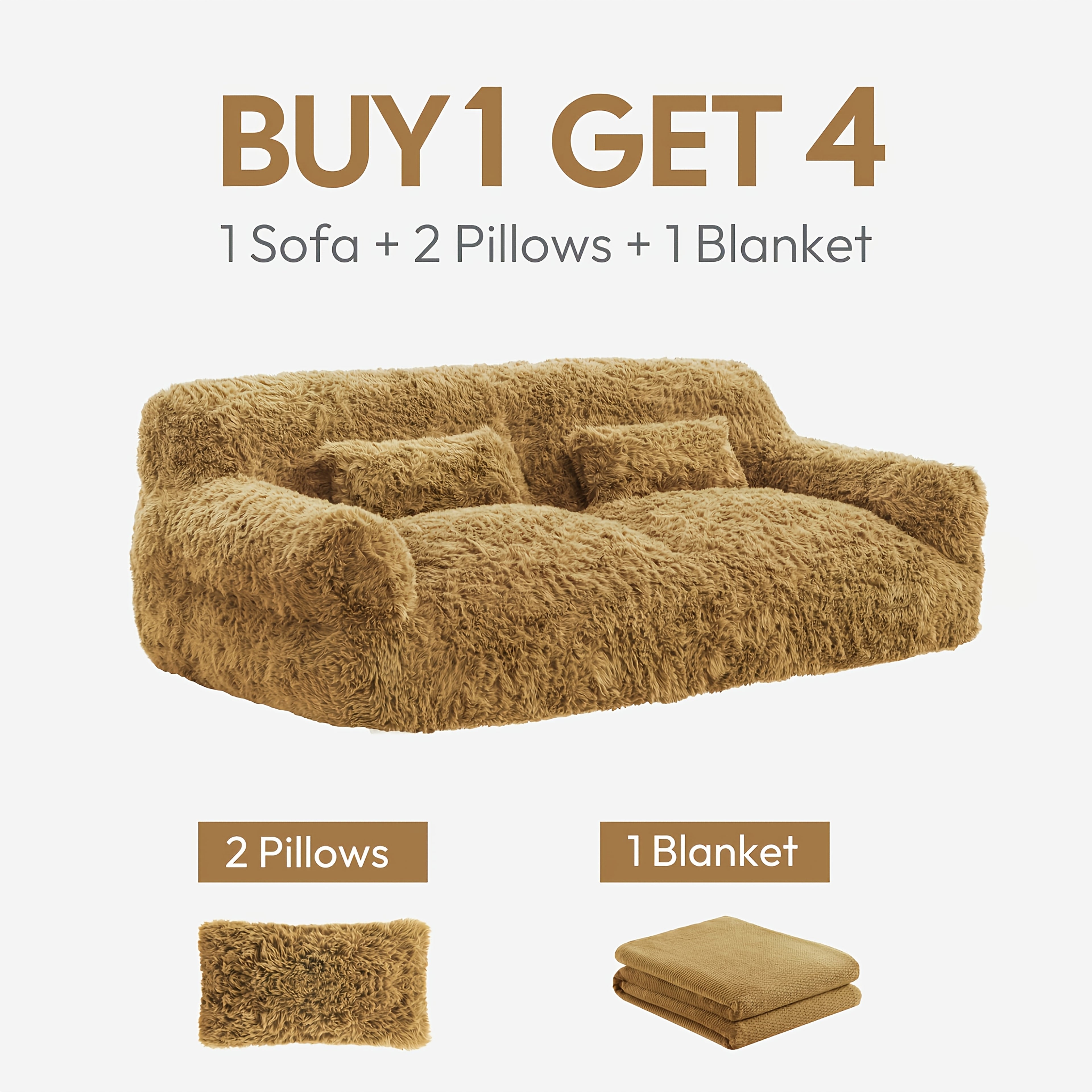 Comfortable Sofa Bed Featuring Two Pillows, a Soft Bean Bag Chair, Perfect for Relaxing in a Game Or Recreation Room