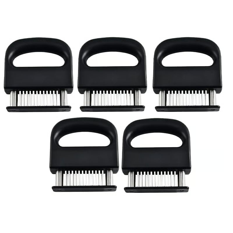 🔪 Spring-Loaded Meat Tenderizer | Professional Kitchen Tool